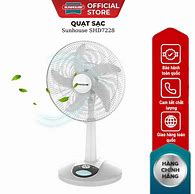 Quạt Sạc Sunhouse Shd7228